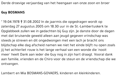 Guy Bosmans