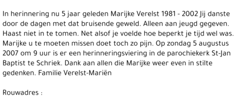 Marijke Verelst