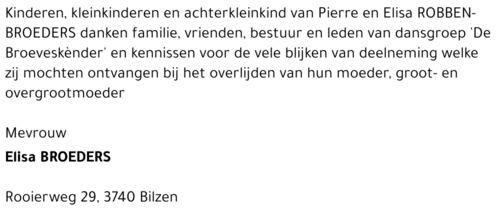 Elisa BROEDERS