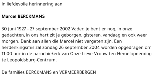 Marcel Berckmans