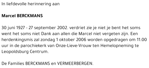 Marcel Berckmans