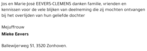 Mieke Eevers