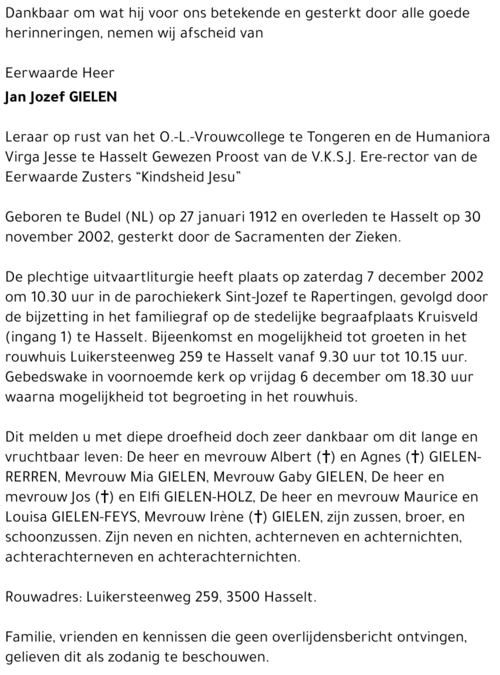 E.H. Jan Jozef Gielen