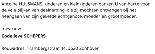 Godelieve SCHEPERS