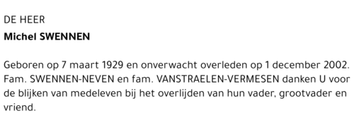 Michel SWENNEN