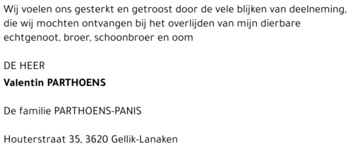 Valentin Parthoens