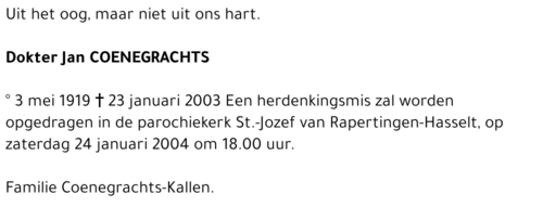 Jan Coenegrachts