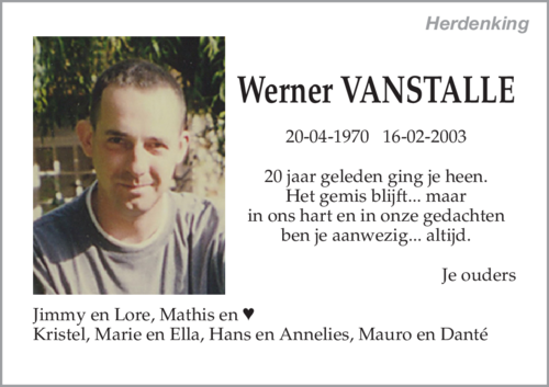 Werner Vanstalle