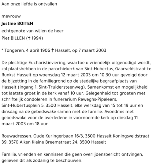 Justine Boiten
