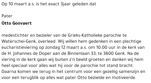 Otto GOOVAERTS