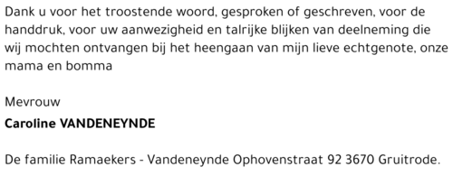 Caroline VANDENEYNDE