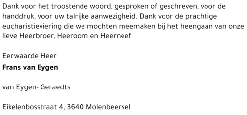Frans van Eygen
