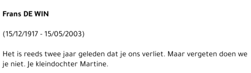 De Win Frans