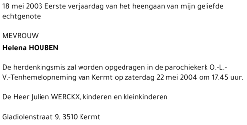 Helena (Leen) Houben