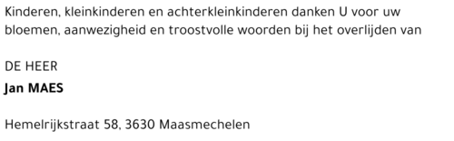 Jan Maes