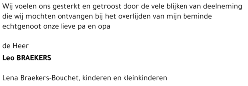 Leo Braekers