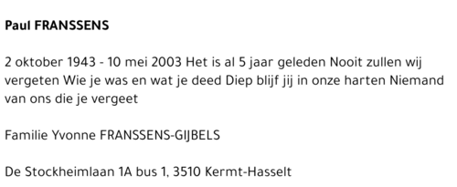 Paul Franssens