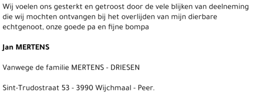 Jan MERTENS