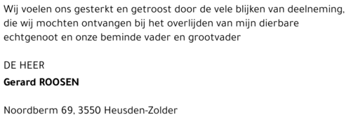 Gerard Roosen
