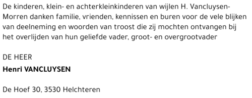 Henri Vancluysen