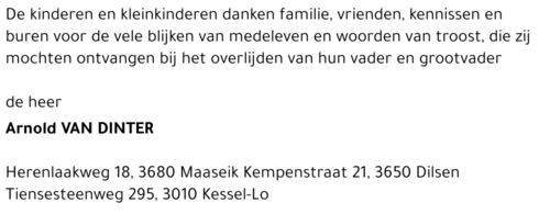 Arnold Van Dinter