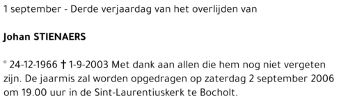 Johan Stienaers