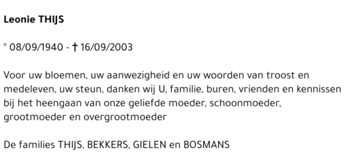 Leonie Thijs