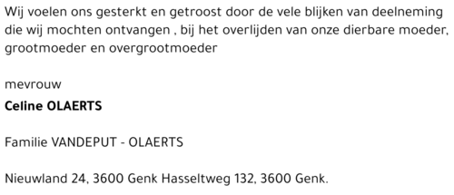 Celine OLAERTS