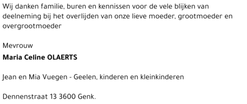 Maria OLAERTS