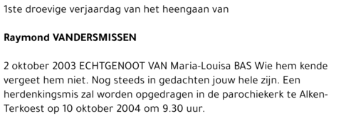 Raymond Vandersmissen