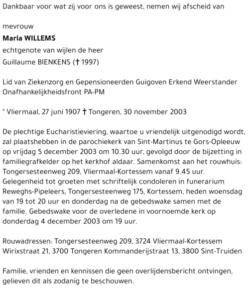 Maria Willems