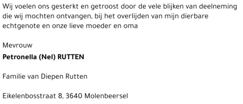 Petronella Rutten