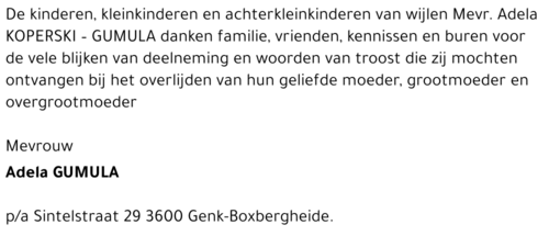 Adela GUMULA