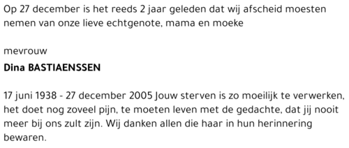 Dina Bastiaenssen