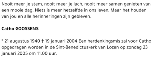 Catho Goossens