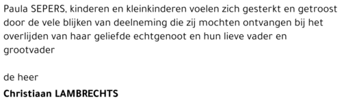 Christiaan Lambrechts