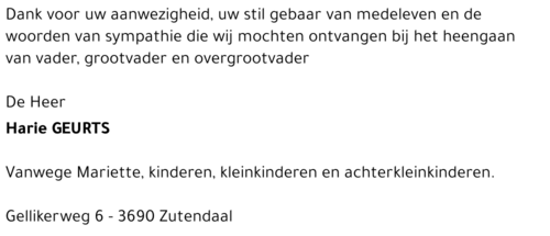 Harie GEURTS