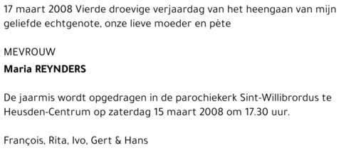 Maria Reynders