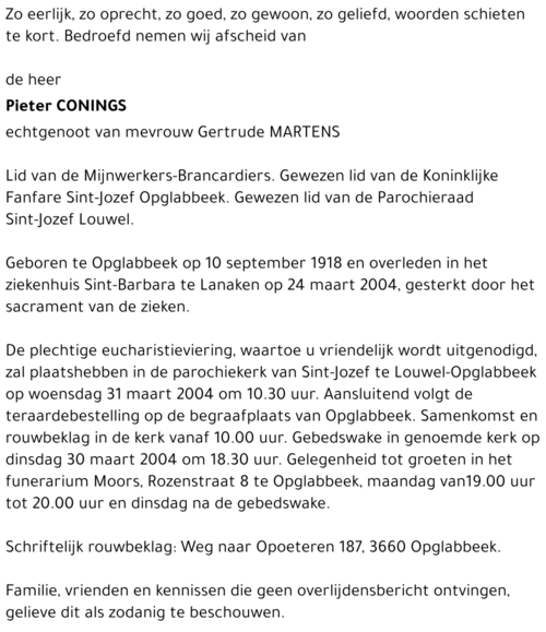 Pieter Conings