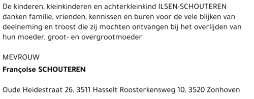 Françoise Schouteren