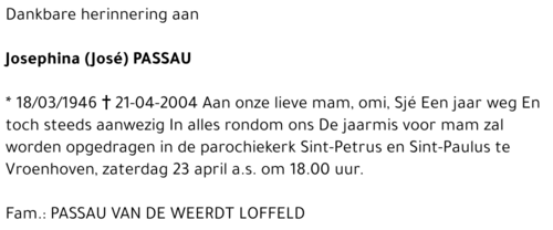 Josephina Passau