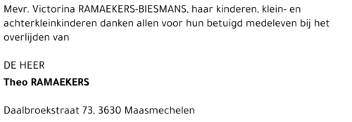 Theo Ramaekers