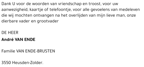 André Van Ende (bedrijf)