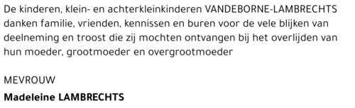 Madeleine Lambrechts