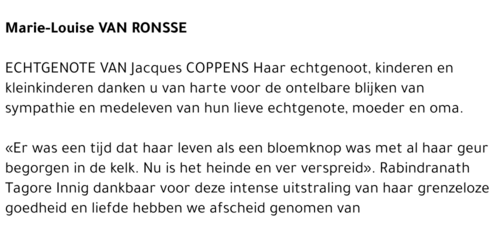 Marie-Louise Van Ronsse