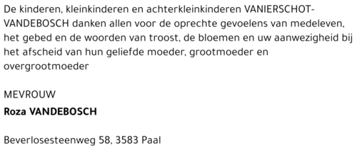 Roza Vandebosch