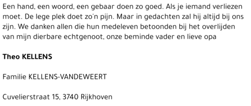 Theo Kellens