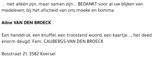 Aline Van den Broeck