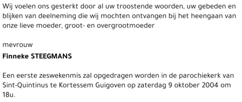 Finneke Steegmans