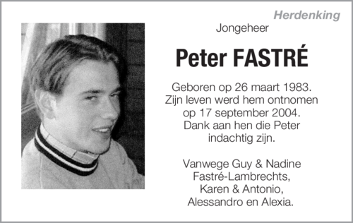 Peter FASTRÉ